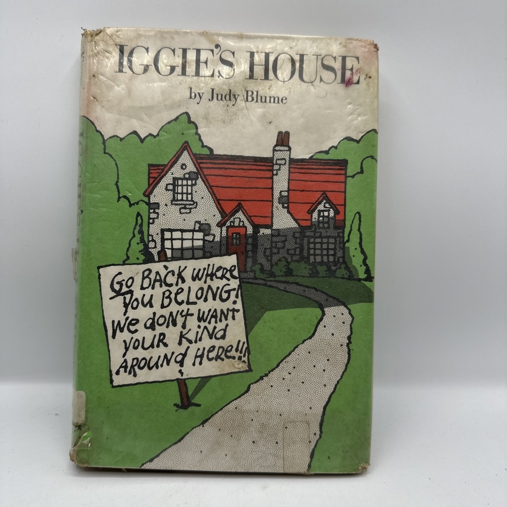 IGGIE'S HOUSE~Judy Blume~1970~1st printing~HCDJ~ Ex‎ Liberia